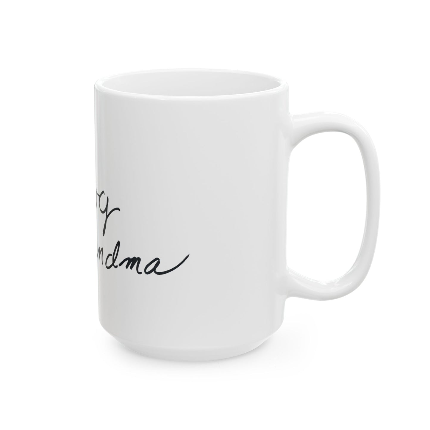 Dog Grandma Ceramic Mug - Perfect Gift for Pet Lovers, Coffee Lovers, Dog Owners, Birthday, Mother’s Day, Pet Adoption