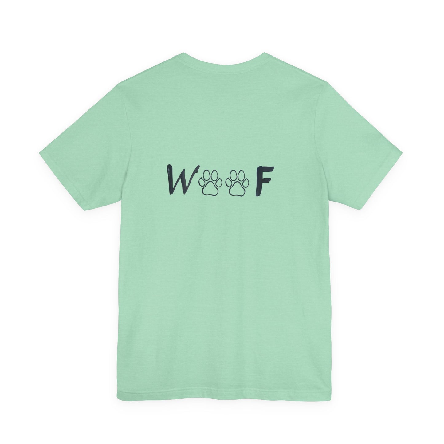 Dog Mom - WOOF tshirt designed by Grandma