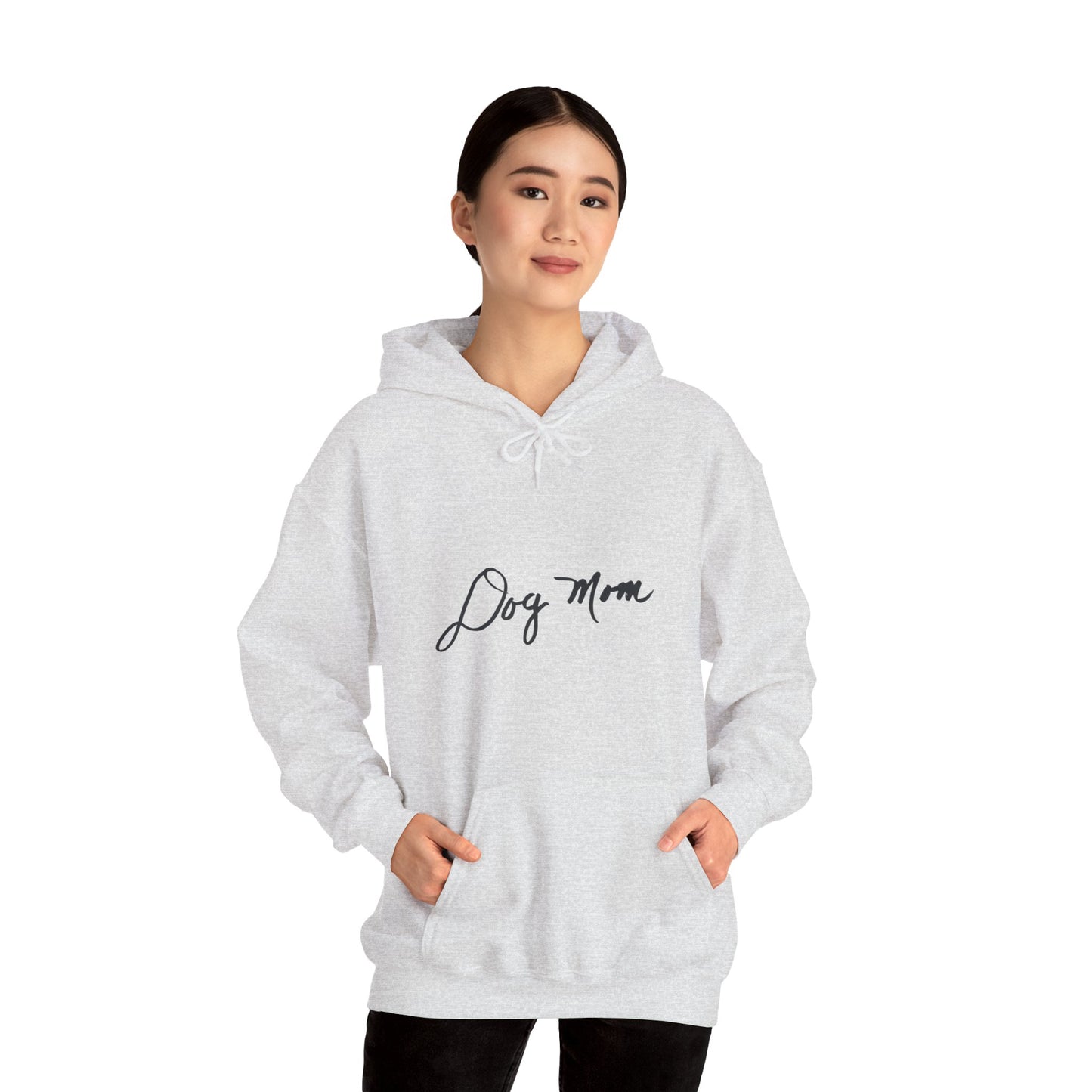 Dog Mom Hoodie with Grandma's Handwriting Design