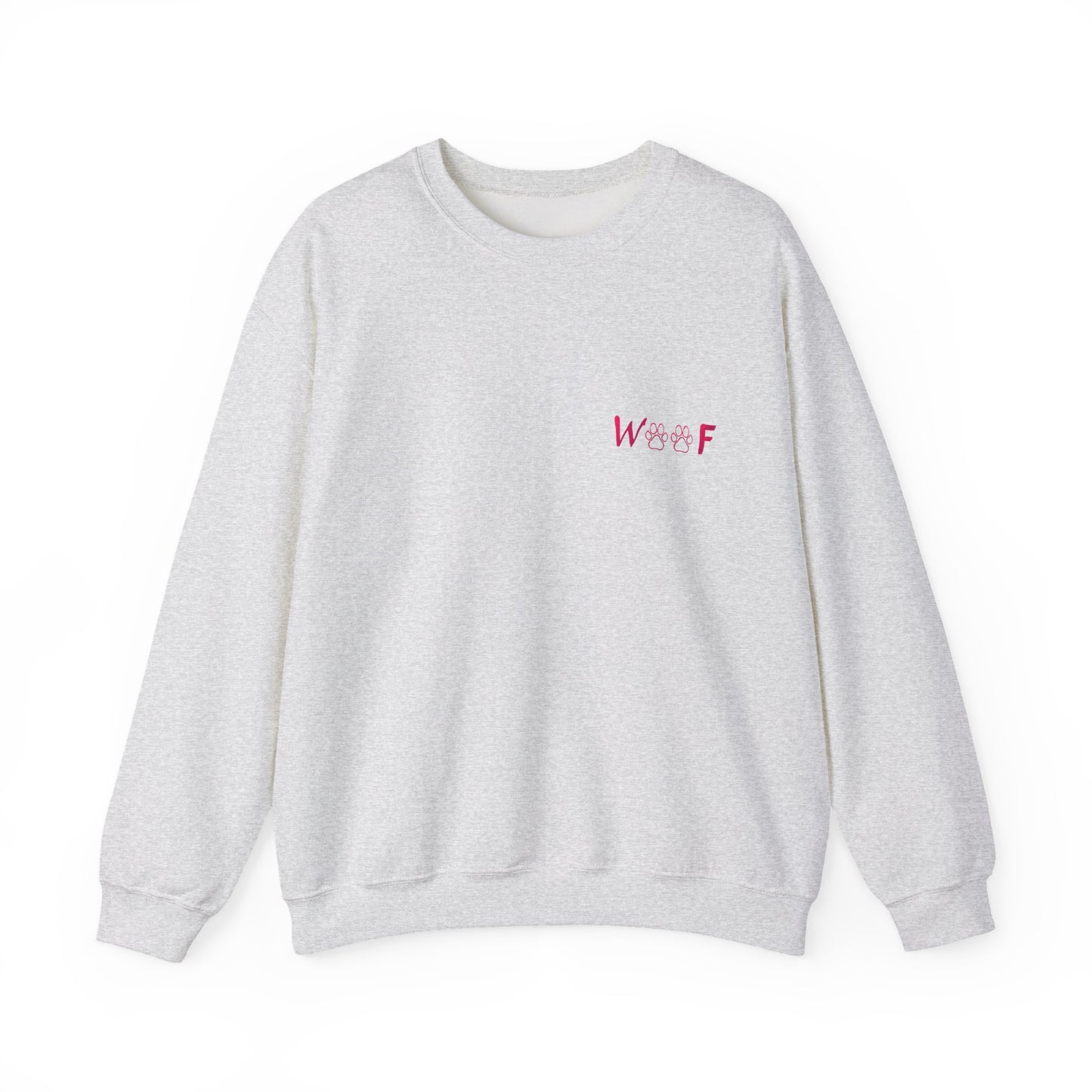 What the Fluff Crewneck Sweatshirt - Fun Pet Lover Gift, Cute Animal Apparel, Cozy Loungewear, Ideal for Dog Lovers, Funny Sweatshirt