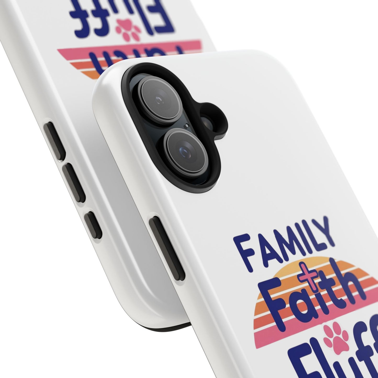 Phone Cases - Family Faith Fluff Hand Painted by Grandma, WOOF Design