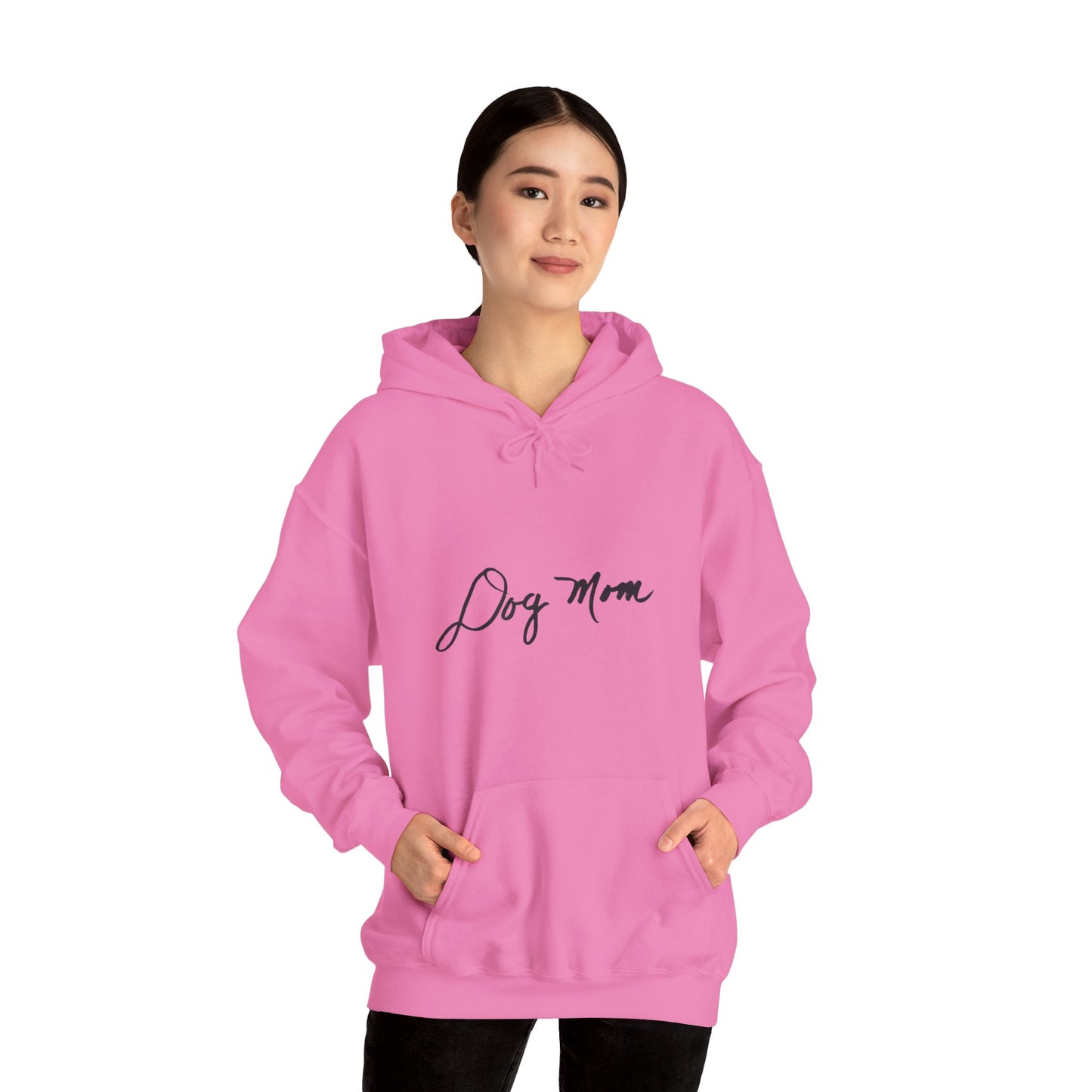 Dog Mom Hoodie with Grandma's Handwriting Design