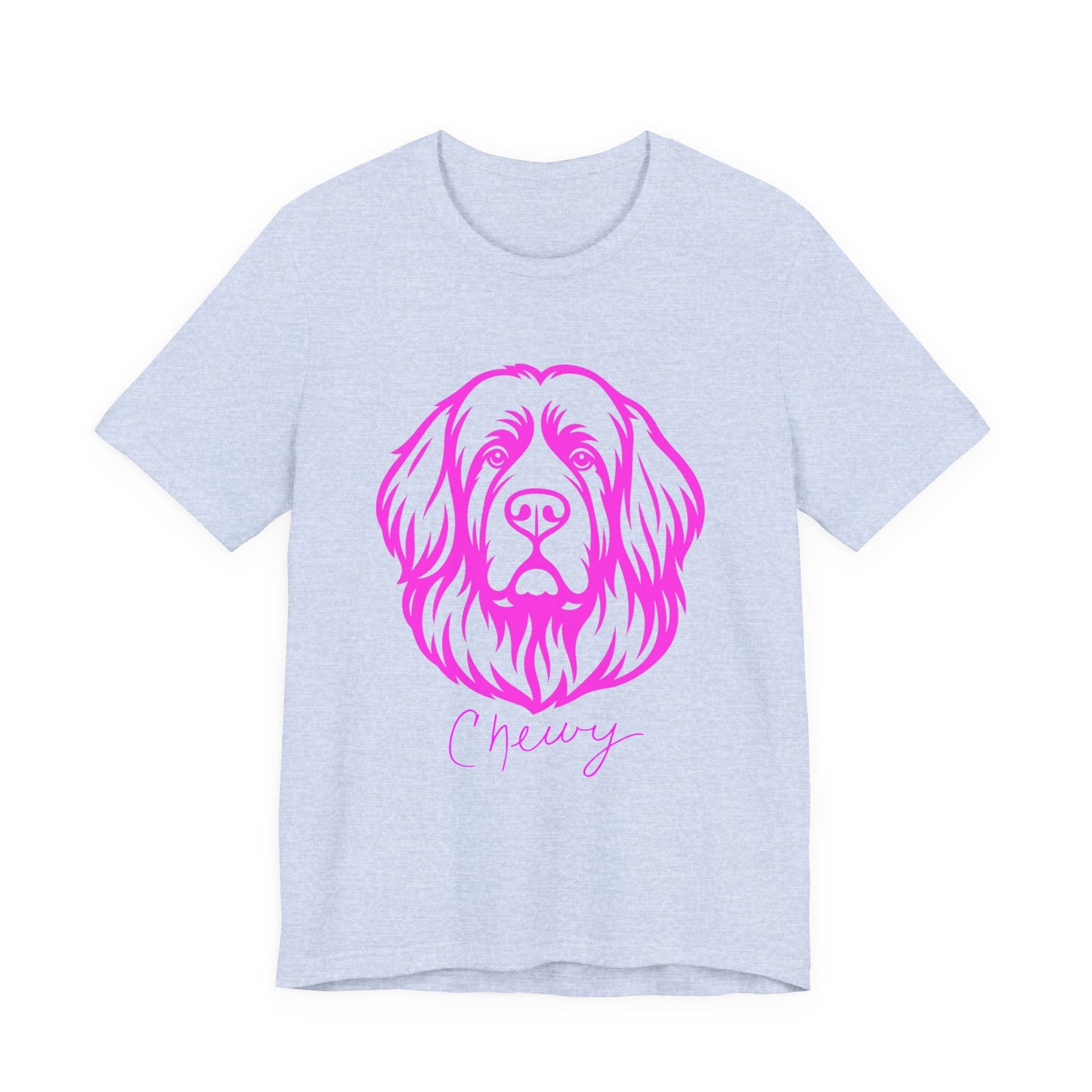 Hot Pink Chewy TEE!  | Fun Graphic T-Shirt for Pet Owners, Gifts for Dog Lovers, Casual Wear, Birthday Apparel, Cute Pet Shirt