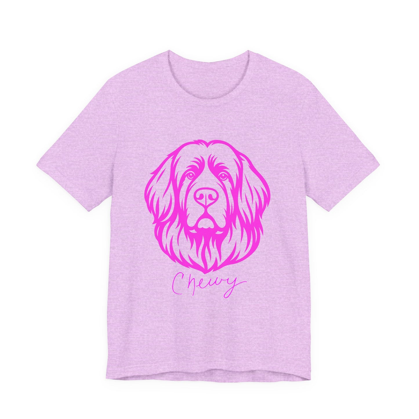 Hot Pink Chewy TEE!  | Fun Graphic T-Shirt for Pet Owners, Gifts for Dog Lovers, Casual Wear, Birthday Apparel, Cute Pet Shirt