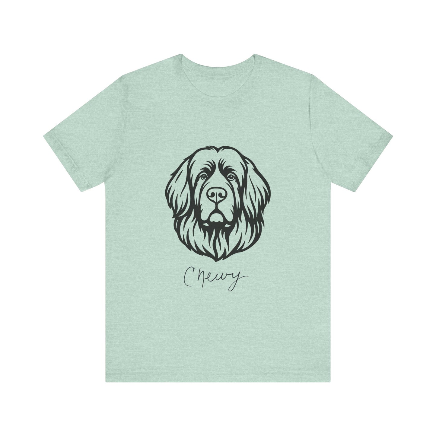 CHEWY TEE!! , Cute Dog Lover T-Shirt, Pet Memorial Shirt, Animal Rescue Gift, Casual Everyday Apparel