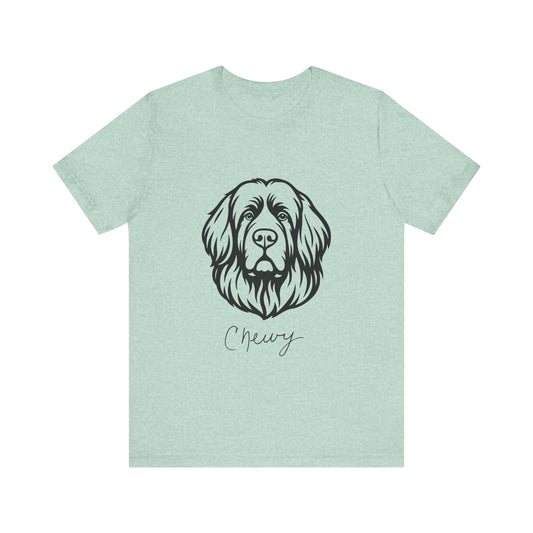 CHEWY TEE!! , Cute Dog Lover T-Shirt, Pet Memorial Shirt, Animal Rescue Gift, Casual Everyday Apparel