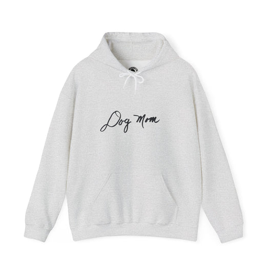 Dog Mom Hoodie with Grandma's Handwriting Design