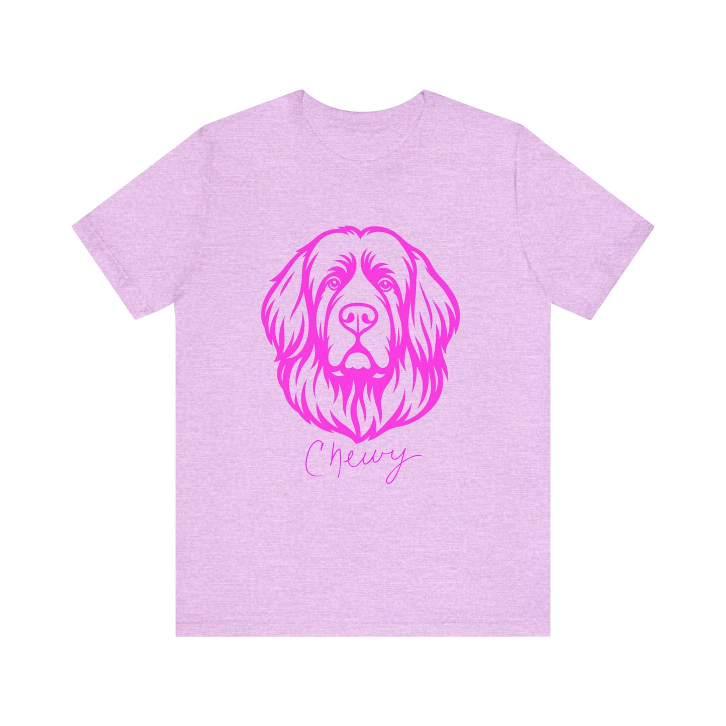 Hot Pink Chewy TEE!  | Fun Graphic T-Shirt for Pet Owners, Gifts for Dog Lovers, Casual Wear, Birthday Apparel, Cute Pet Shirt