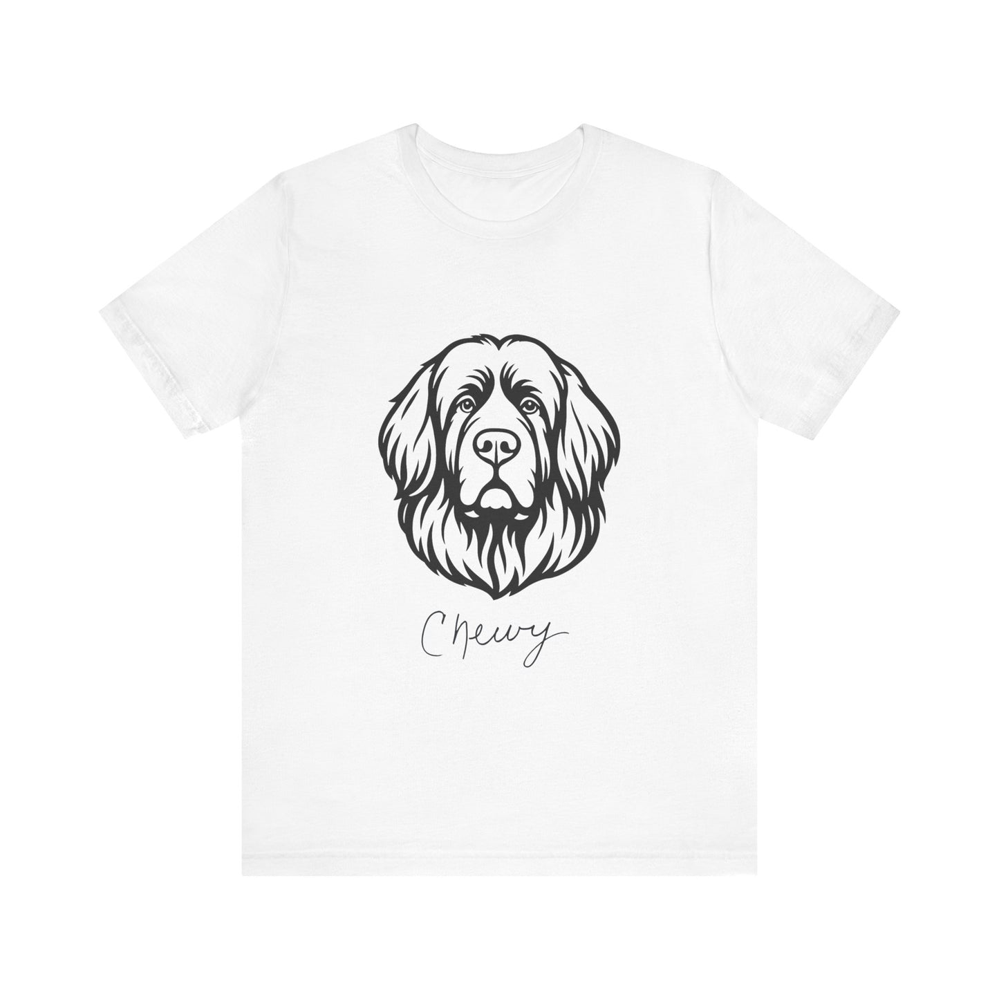 CHEWY TEE!! , Cute Dog Lover T-Shirt, Pet Memorial Shirt, Animal Rescue Gift, Casual Everyday Apparel