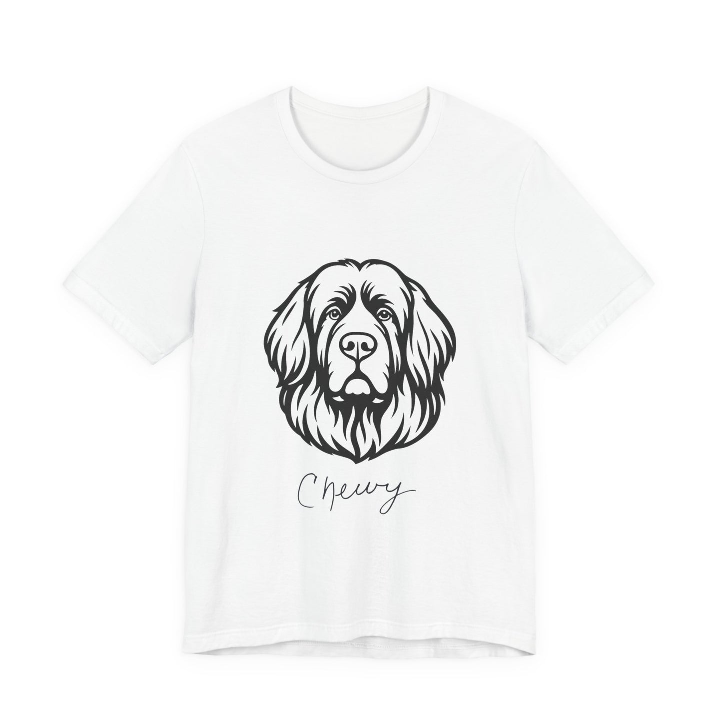 CHEWY TEE!! , Cute Dog Lover T-Shirt, Pet Memorial Shirt, Animal Rescue Gift, Casual Everyday Apparel