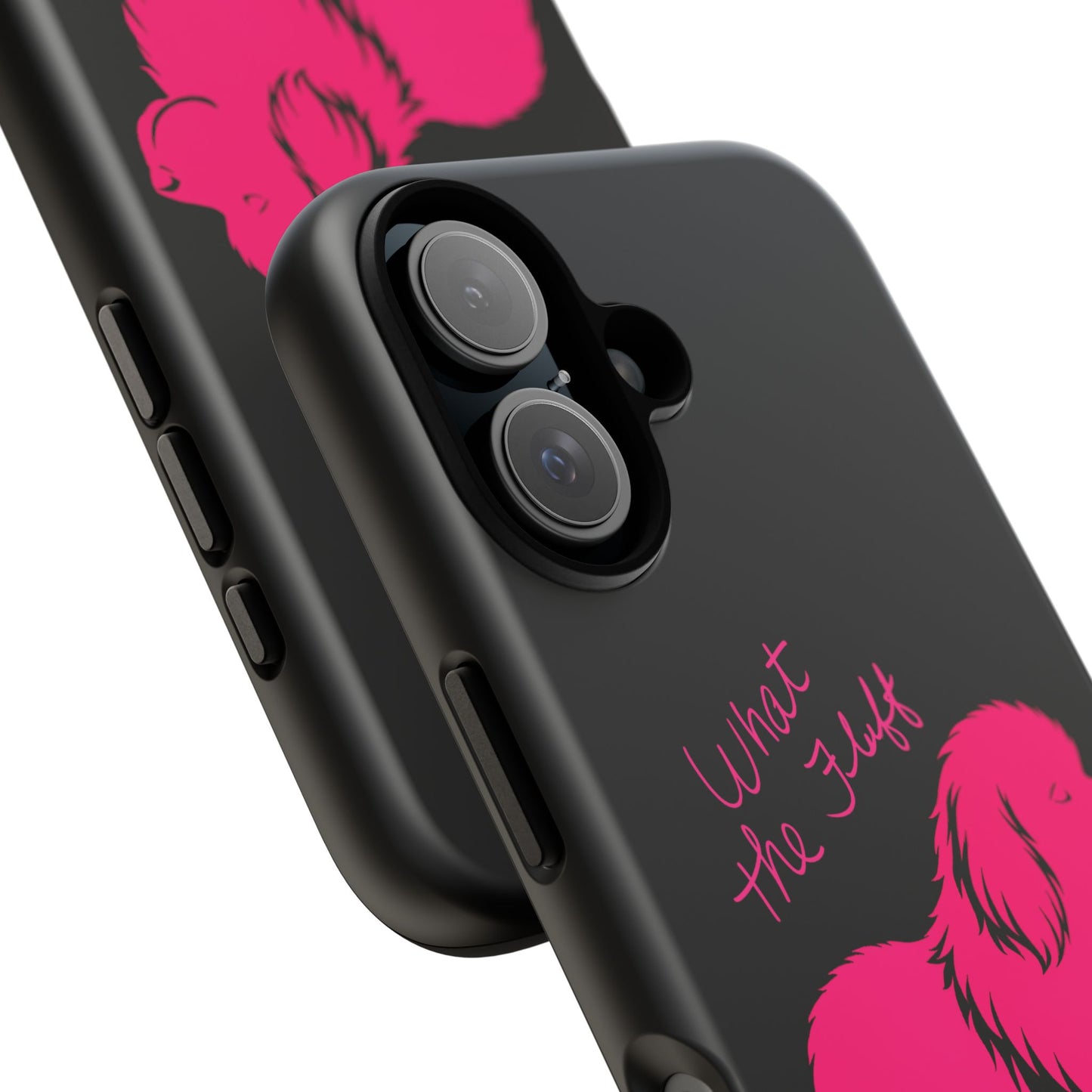 Phone Case - What the fluff written by Chewy the Newfoundland's Grandma