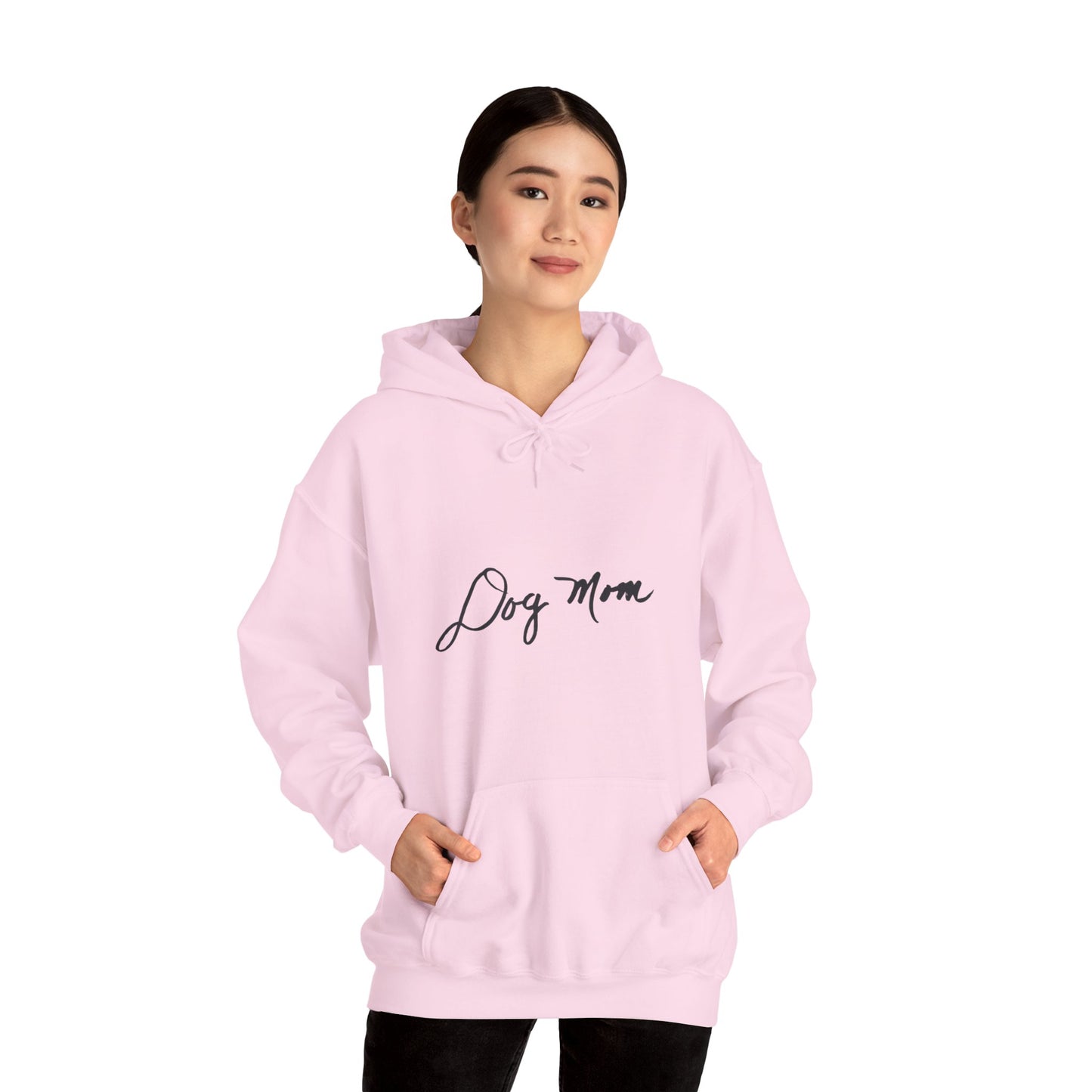 Dog Mom Hoodie with Grandma's Handwriting Design