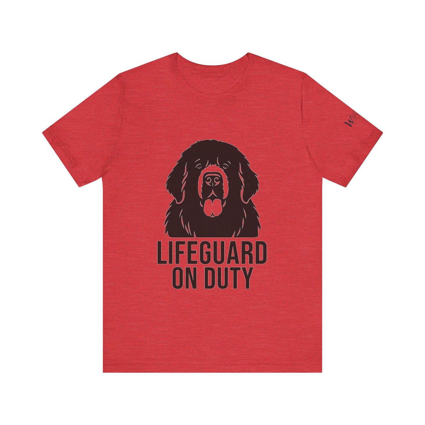 Lifeguard on Duty Tee, Funny Dog T-Shirt, Pet Lover Gift, Animal Lover Apparel, Summer Vacation Shirt, Beach Day Outfit