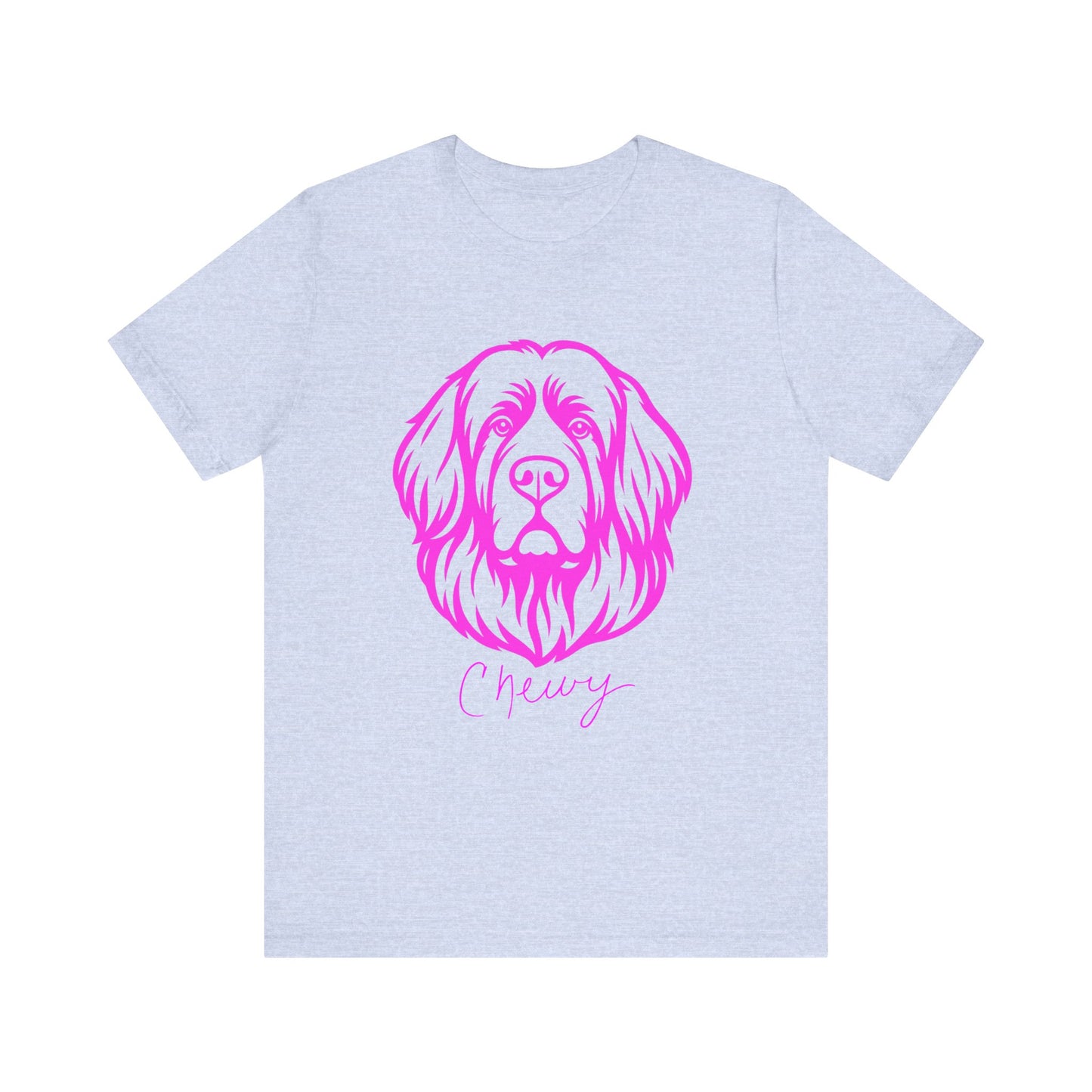 Hot Pink Chewy TEE!  | Fun Graphic T-Shirt for Pet Owners, Gifts for Dog Lovers, Casual Wear, Birthday Apparel, Cute Pet Shirt