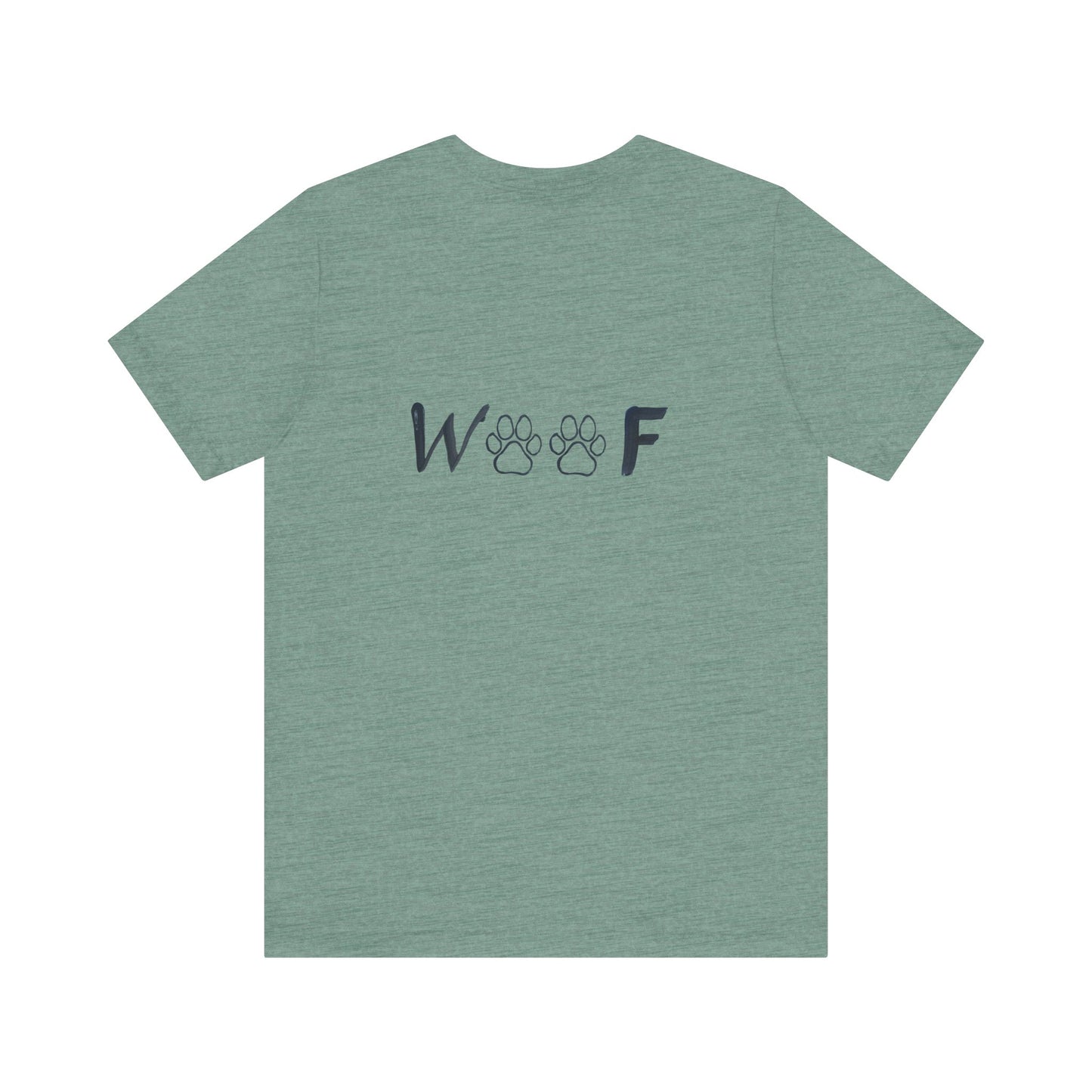 Dog Mom - WOOF tshirt designed by Grandma