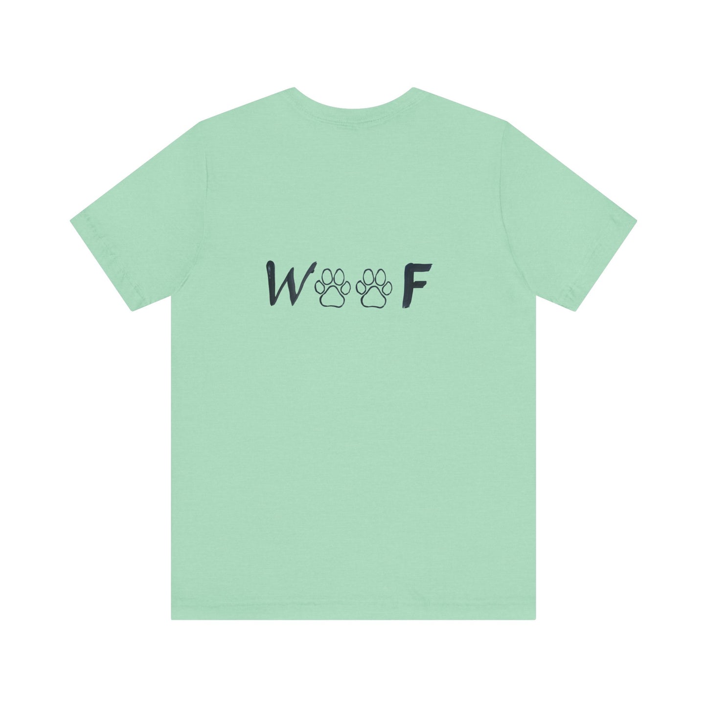 Dog Mom - WOOF tshirt designed by Grandma