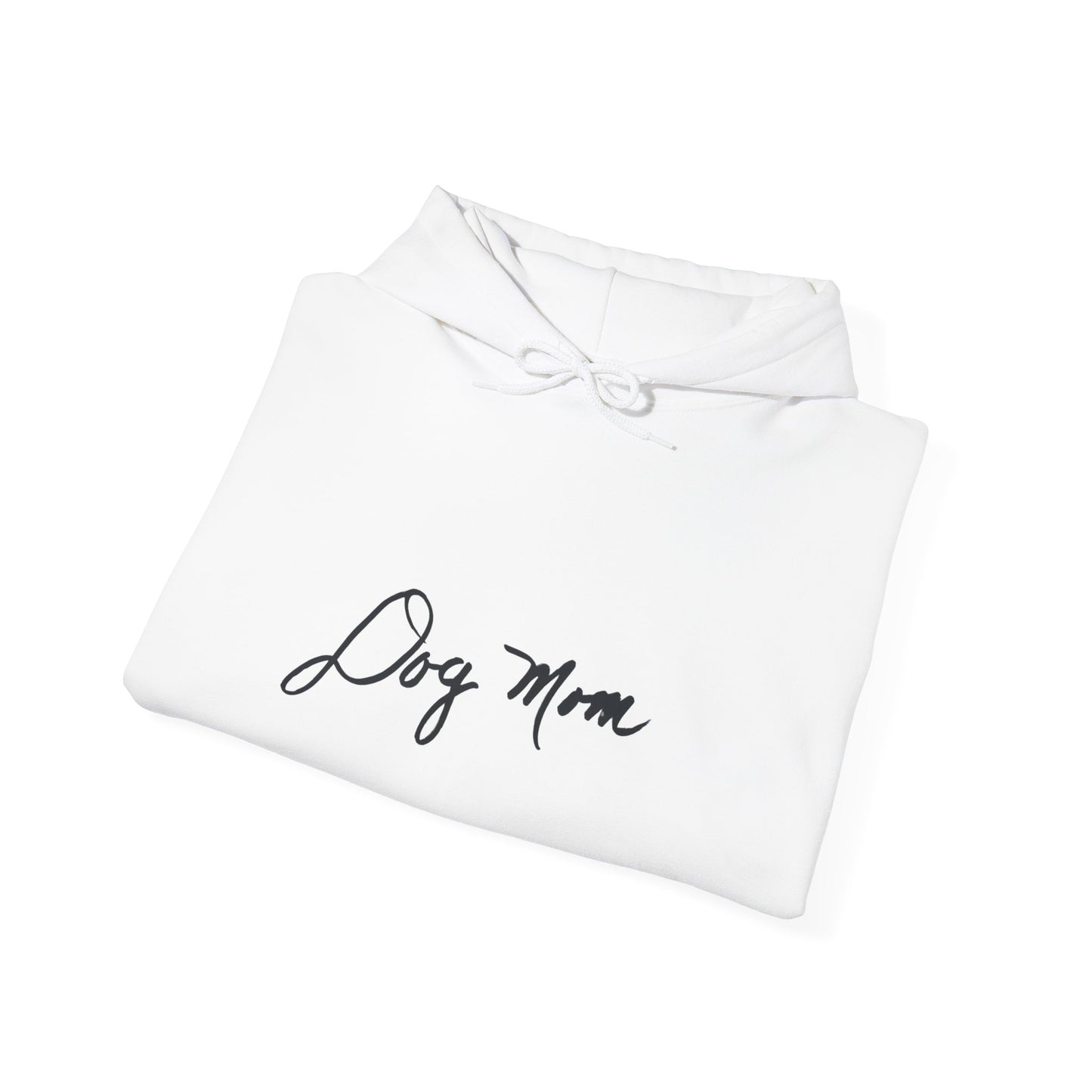 Dog Mom Hoodie with Grandma's Handwriting Design