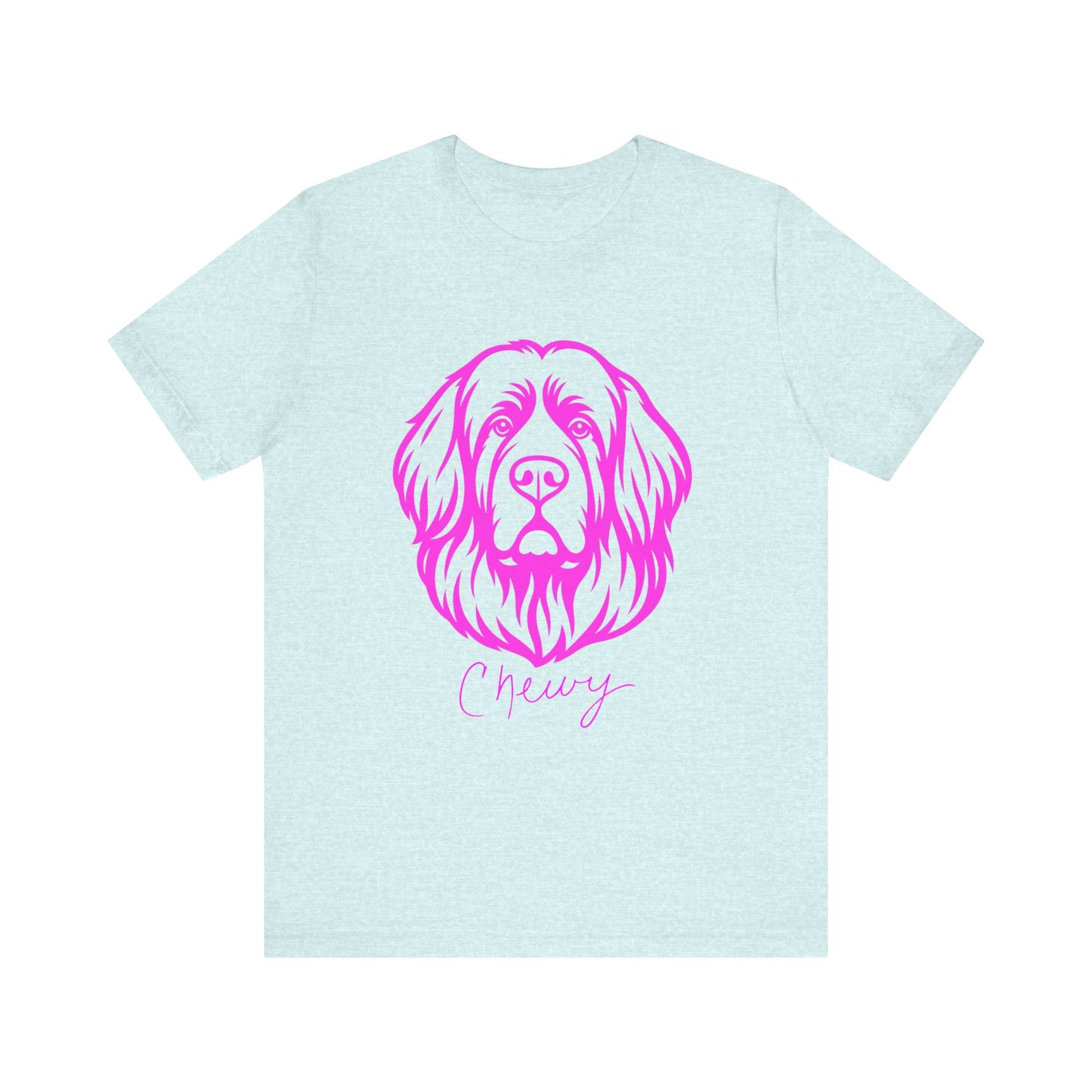 Hot Pink Chewy TEE!  | Fun Graphic T-Shirt for Pet Owners, Gifts for Dog Lovers, Casual Wear, Birthday Apparel, Cute Pet Shirt