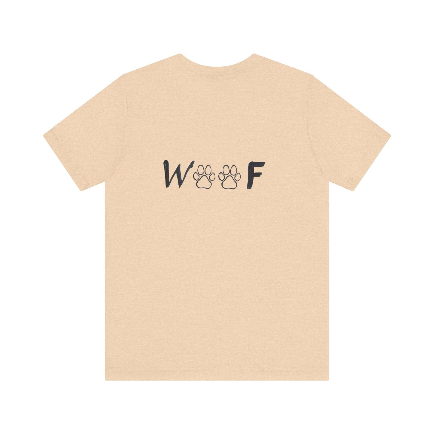 Dog Mom - WOOF tshirt designed by Grandma