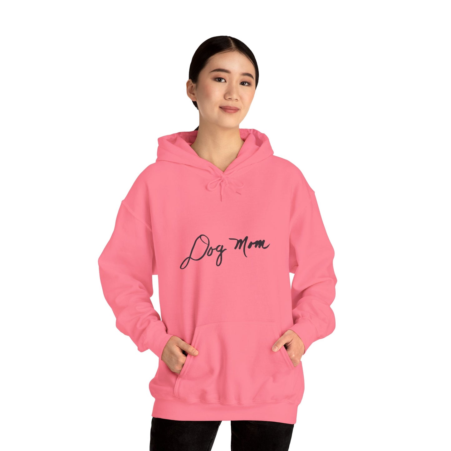 Dog Mom Hoodie with Grandma's Handwriting Design