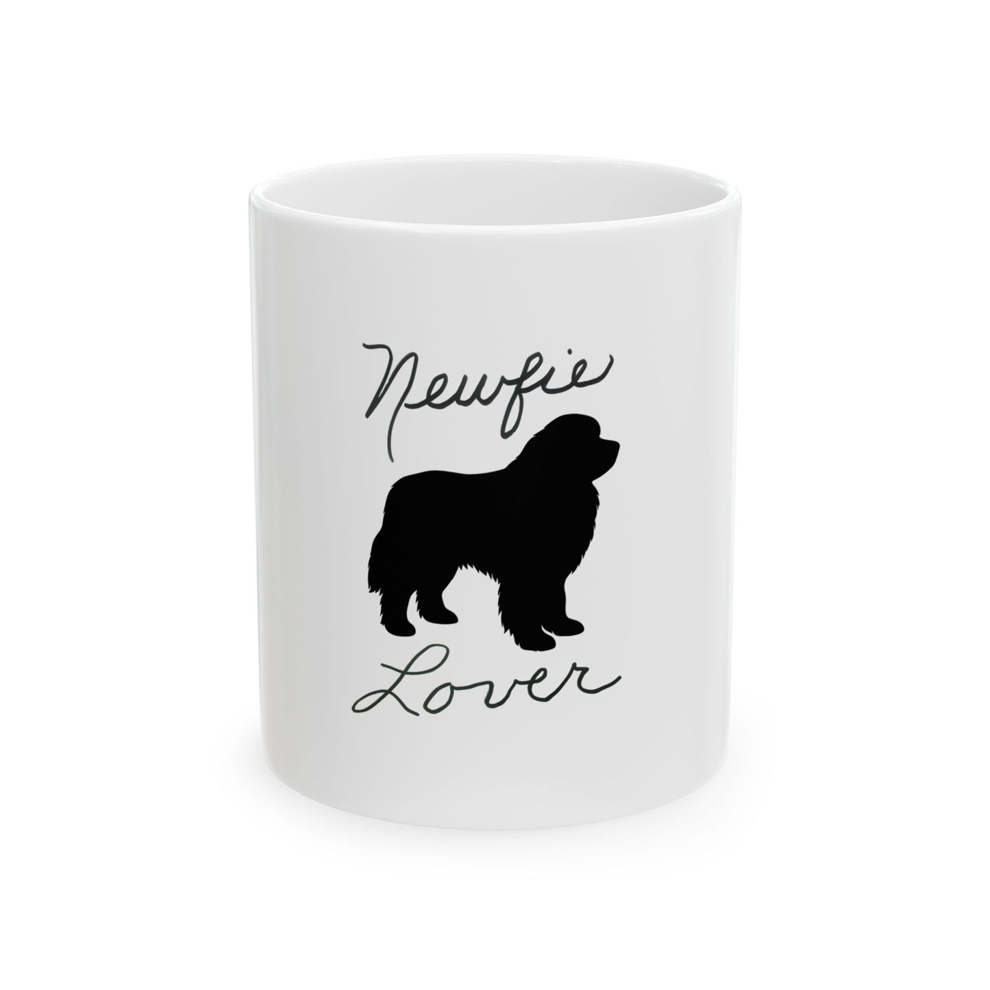 Newfie Lover Ceramic Mug - Perfect Gift for Pet Lovers, Coffee Lovers, Dog Owners, Birthday, Mother’s Day, Pet Adoption