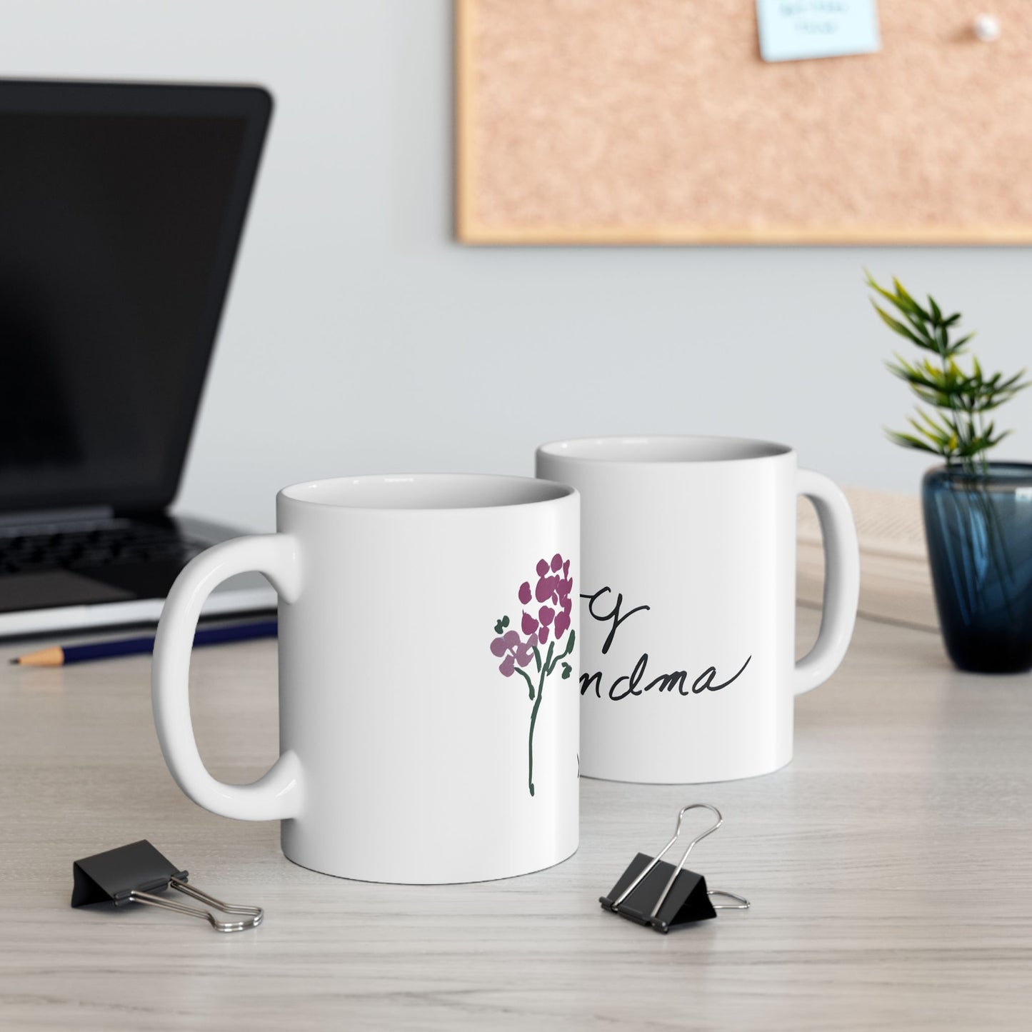 Dog Grandma Ceramic Mug - Perfect Gift for Pet Lovers, Coffee Lovers, Dog Owners, Birthday, Mother’s Day, Pet Adoption