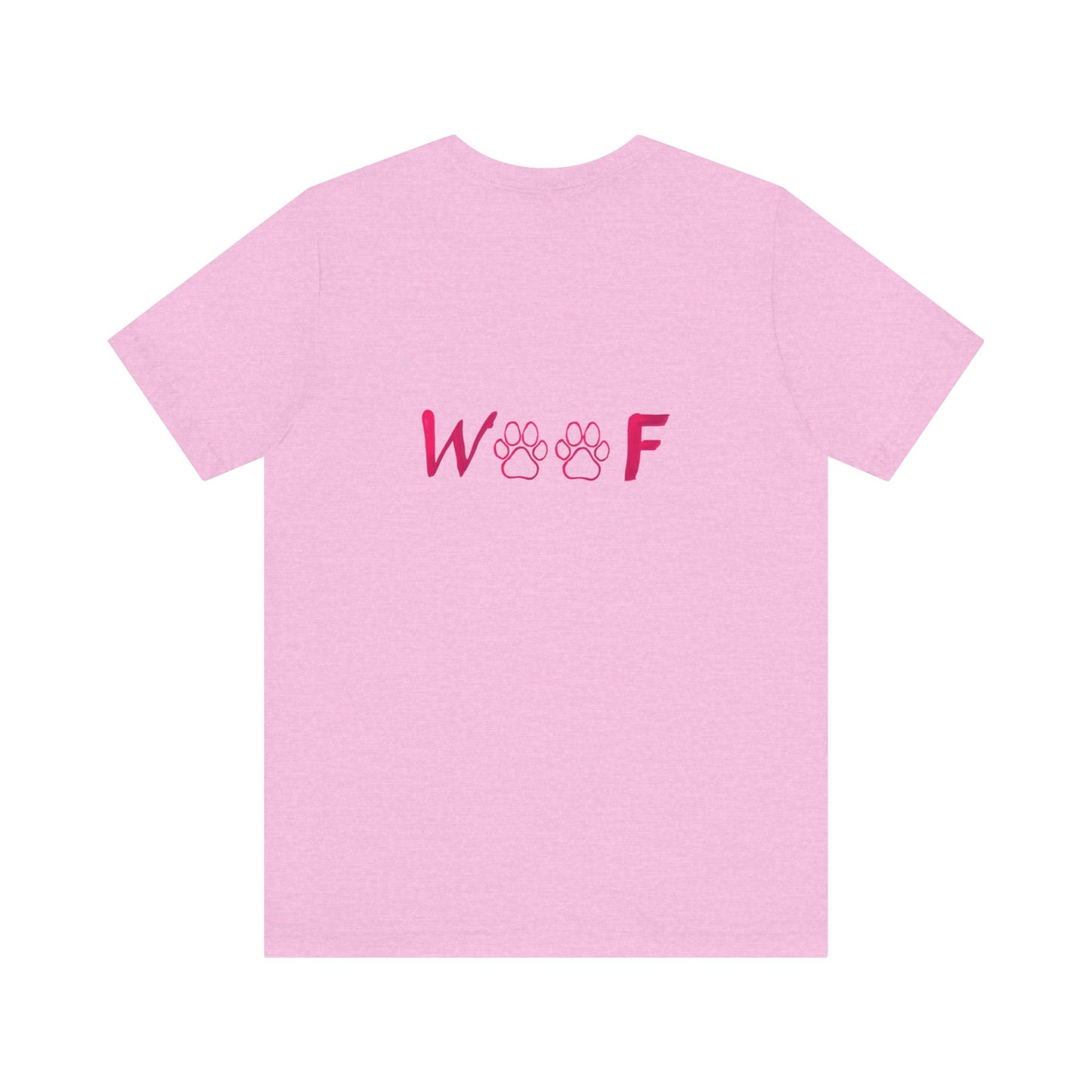 Playful Dog Lover's Tee - What the Fluff, WOOF T-Shirt, Pet Lover Gift, Animal Theme Shirt, Canine Humor Apparel