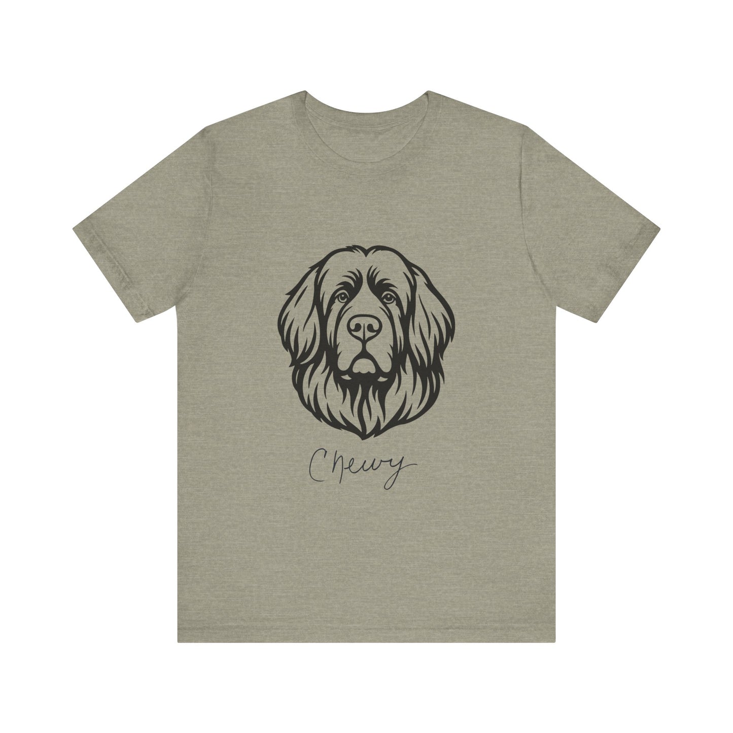 CHEWY TEE!! , Cute Dog Lover T-Shirt, Pet Memorial Shirt, Animal Rescue Gift, Casual Everyday Apparel