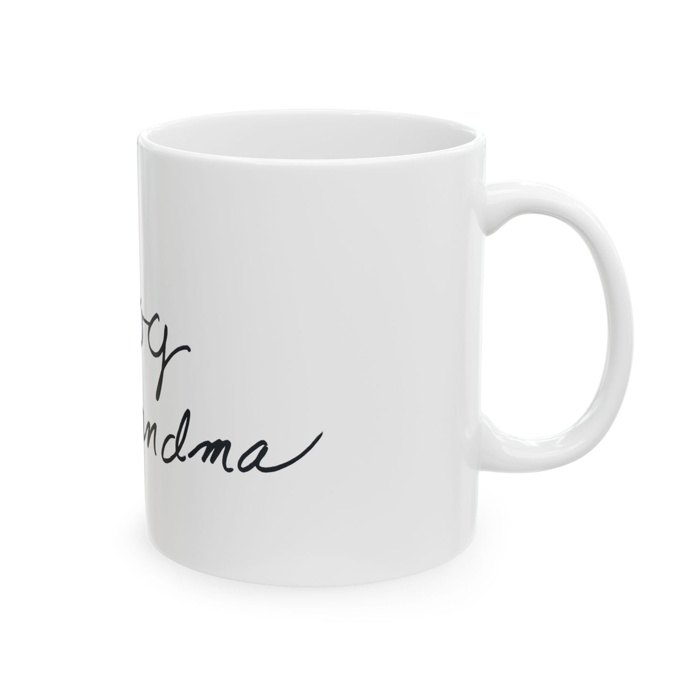 Dog Grandma Ceramic Mug - Perfect Gift for Pet Lovers, Coffee Lovers, Dog Owners, Birthday, Mother’s Day, Pet Adoption