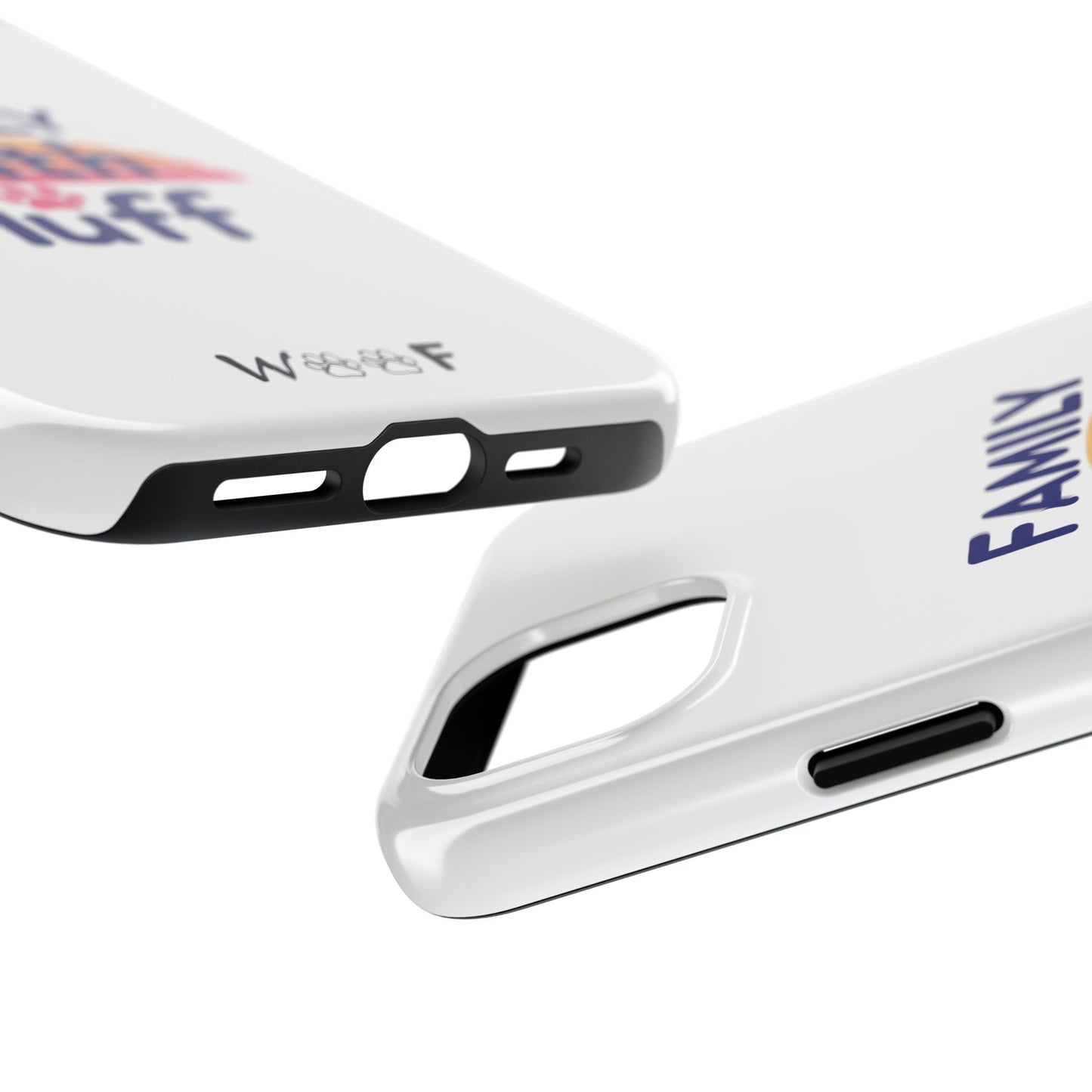 Phone Cases - Family Faith Fluff Hand Painted by Grandma, WOOF Design