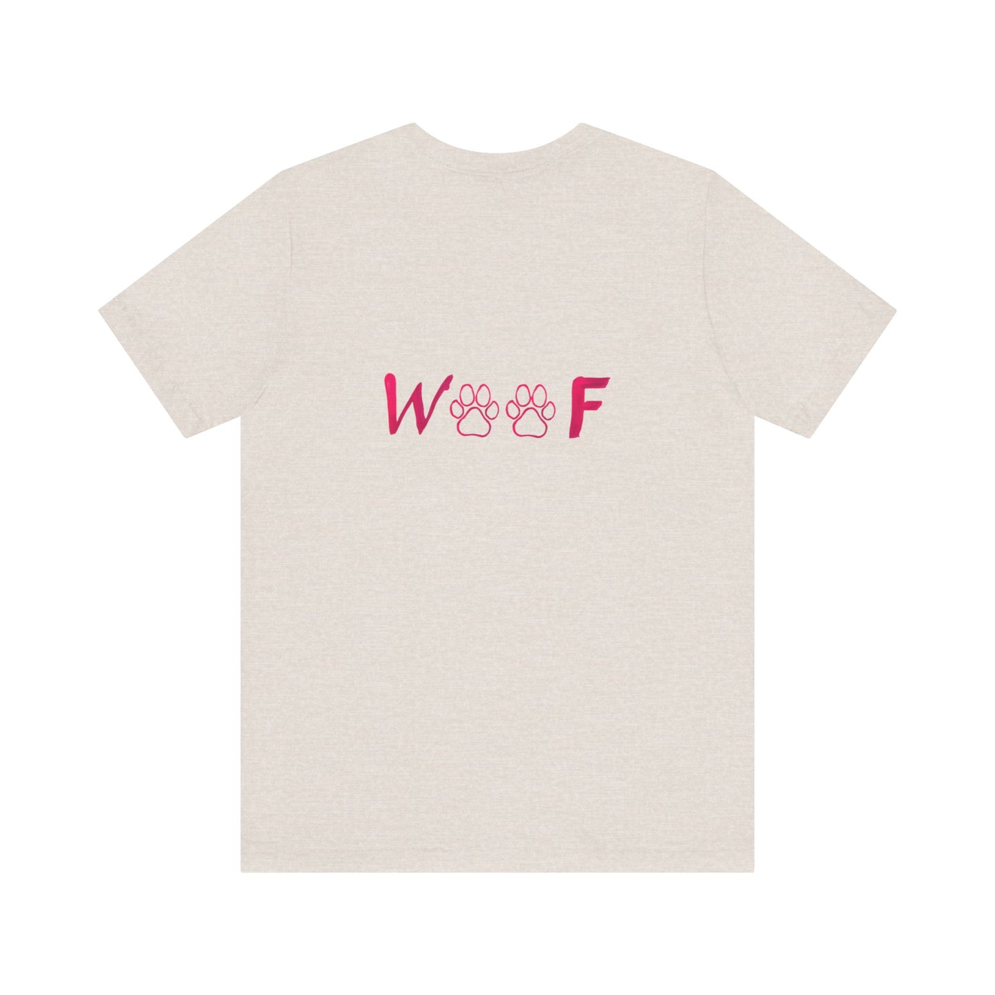 Playful Dog Lover's Tee - What the Fluff, WOOF T-Shirt, Pet Lover Gift, Animal Theme Shirt, Canine Humor Apparel