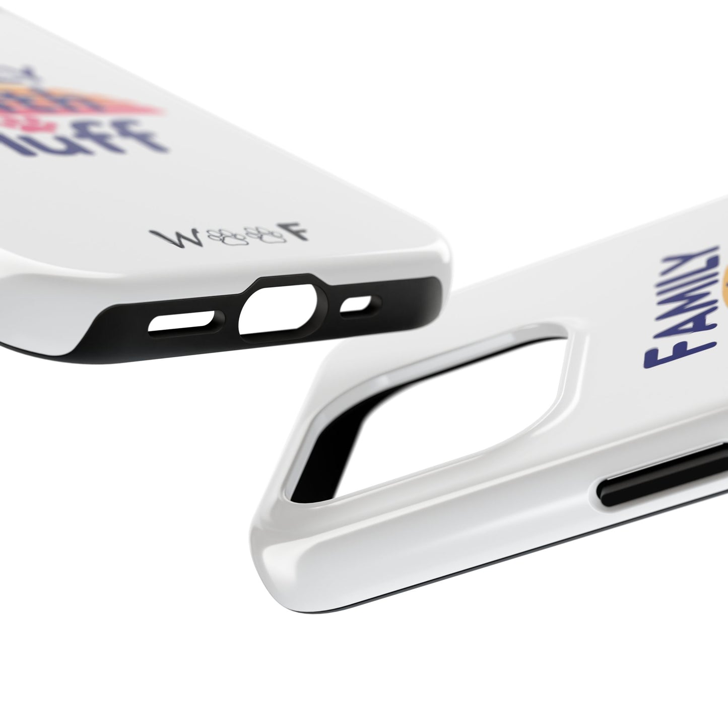 Phone Cases - Family Faith Fluff Hand Painted by Grandma, WOOF Design