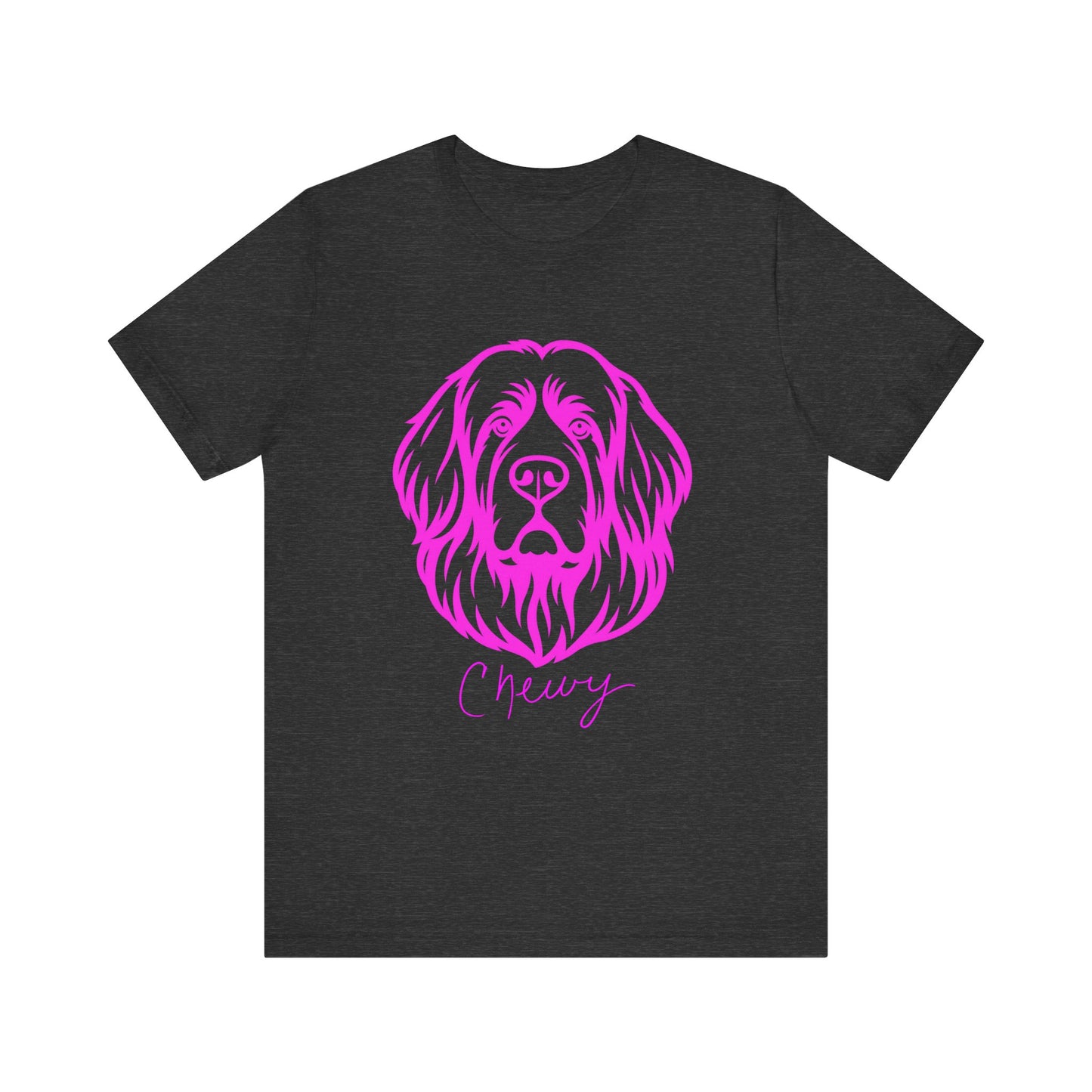 Hot Pink Chewy TEE!  | Fun Graphic T-Shirt for Pet Owners, Gifts for Dog Lovers, Casual Wear, Birthday Apparel, Cute Pet Shirt