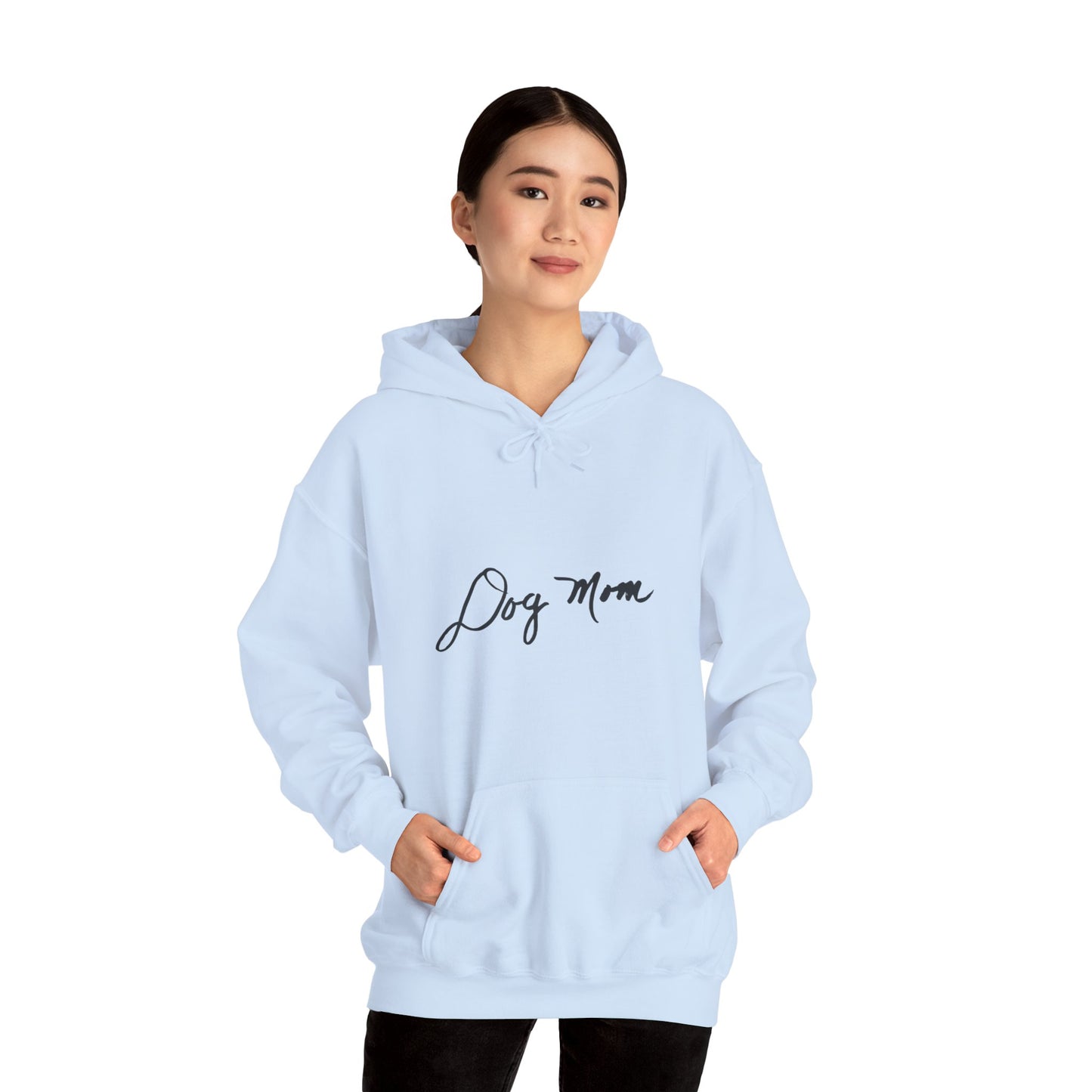 Dog Mom Hoodie with Grandma's Handwriting Design