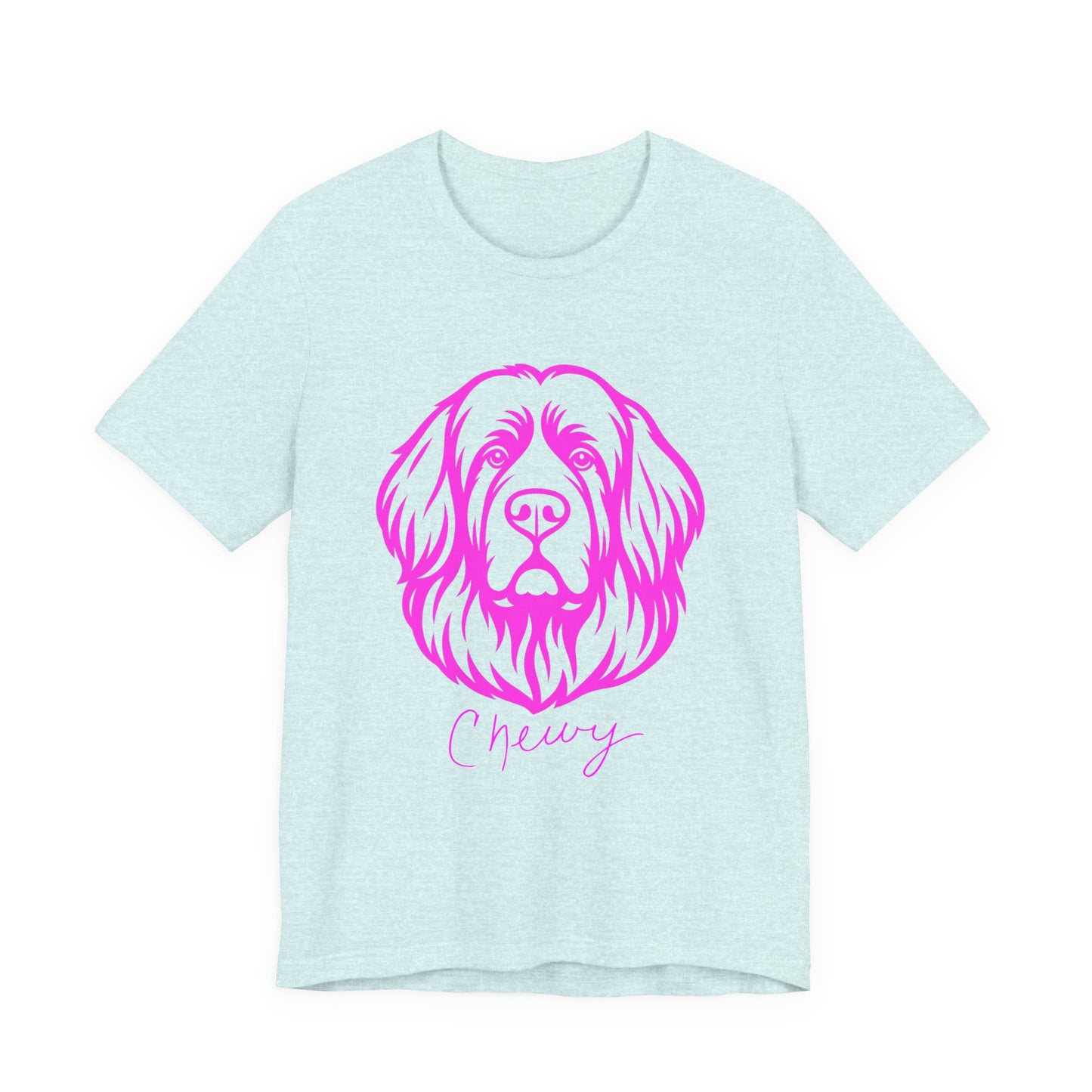 Hot Pink Chewy TEE!  | Fun Graphic T-Shirt for Pet Owners, Gifts for Dog Lovers, Casual Wear, Birthday Apparel, Cute Pet Shirt